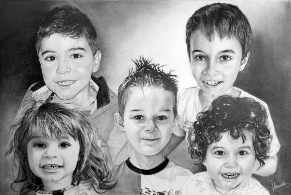 Portraits famille 48 - Jacques Dominé - Cliquer pour afficher en grand