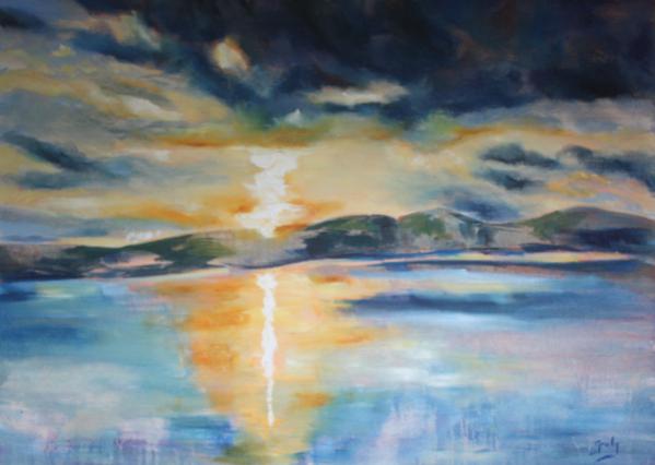 Seaside sunset - Grady Zeeman - Click to enlarge