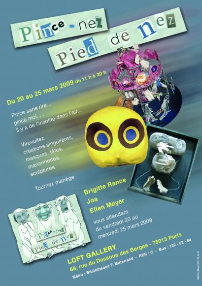 expo pince-nez, pied de nez - Joa