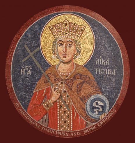 St. Catherine Medallion - Joseph Grigorios El Jamous