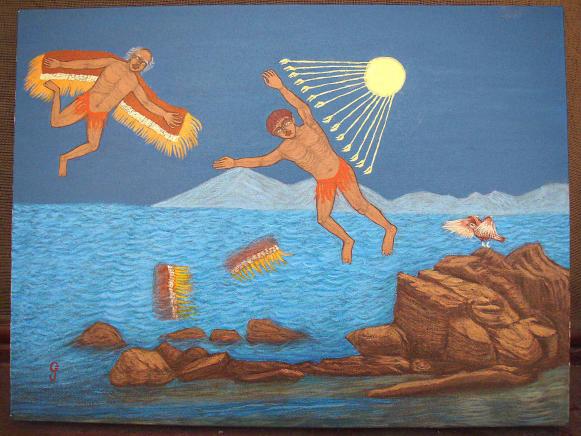 The Fall of Icarus - Joseph Grigorios El Jamous - Click to enlarge