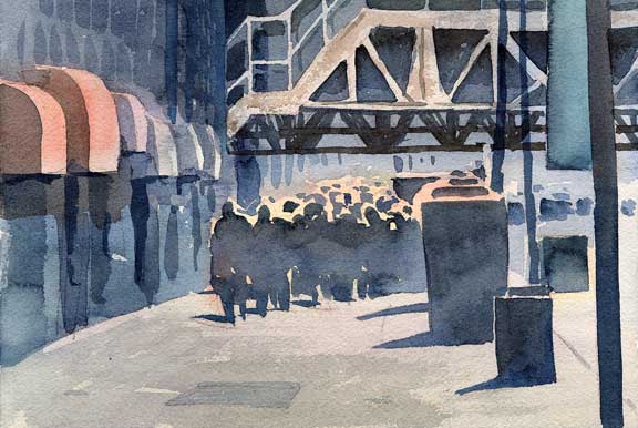 Going to Work - Carl Aldana - Cliquer pour afficher en grand
