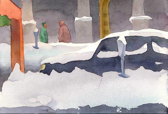 Traffic Snow - Carl Aldana - Cliquer pour afficher en grand