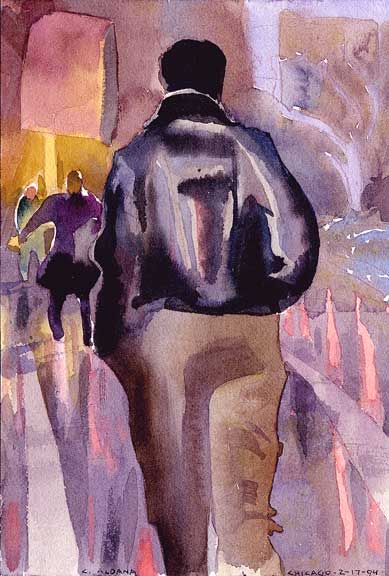 Evening Walk - Carl Aldana