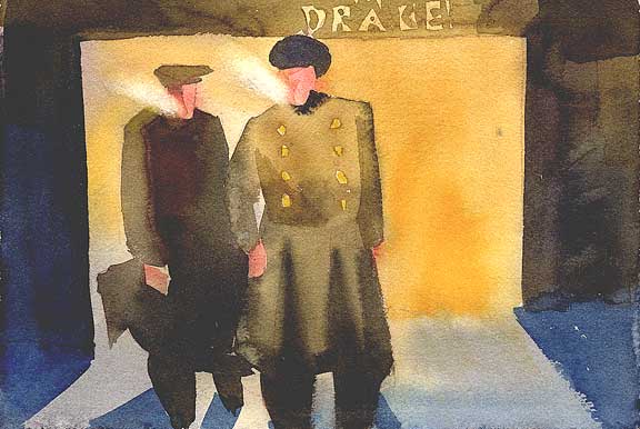 Doorman at the Drake - Carl Aldana - Click to enlarge