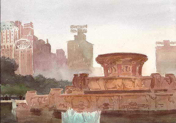 Buckingham Fountain - Carl Aldana - Click to enlarge