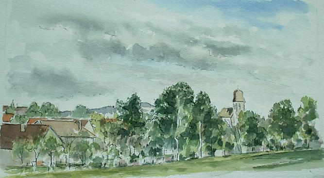 Village de Montandon - Dominique Creismeas-Segal - Click to enlarge