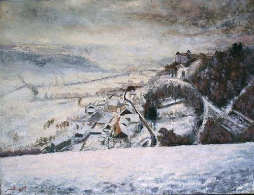 hiver à Belvoir - Dominique Creismeas-Segal