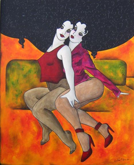 Duo sur Canapé - Tatieva