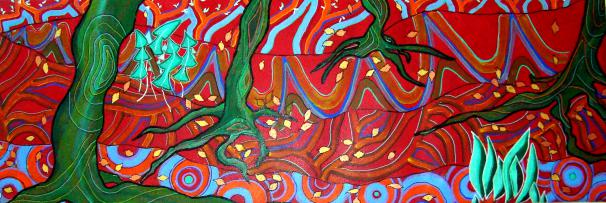 SEPTEMBRE EN ROUGE - Isa Peintures - Click to enlarge