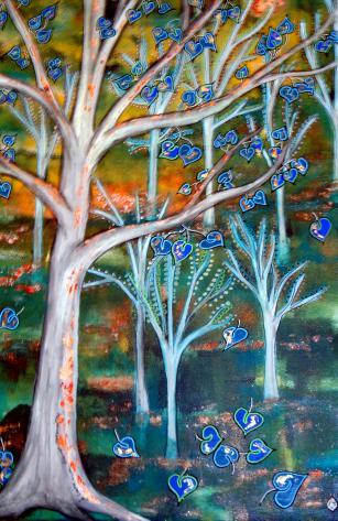 L'ARBRE D'AMOUR - Isa Peintures