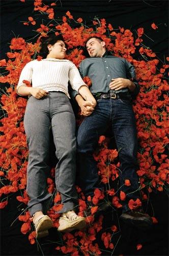 les amants aux coquelicots - Julien Chaume