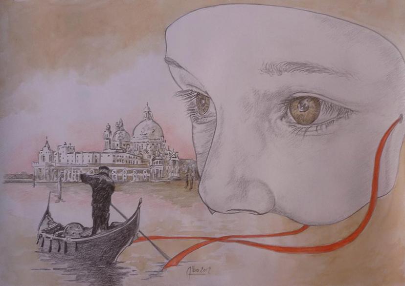LILOU à Venise - Albo - Cliquer pour afficher en grand