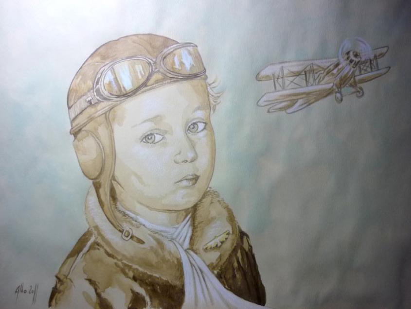 Lilou aviatrice - Albo - Cliquer pour afficher en grand