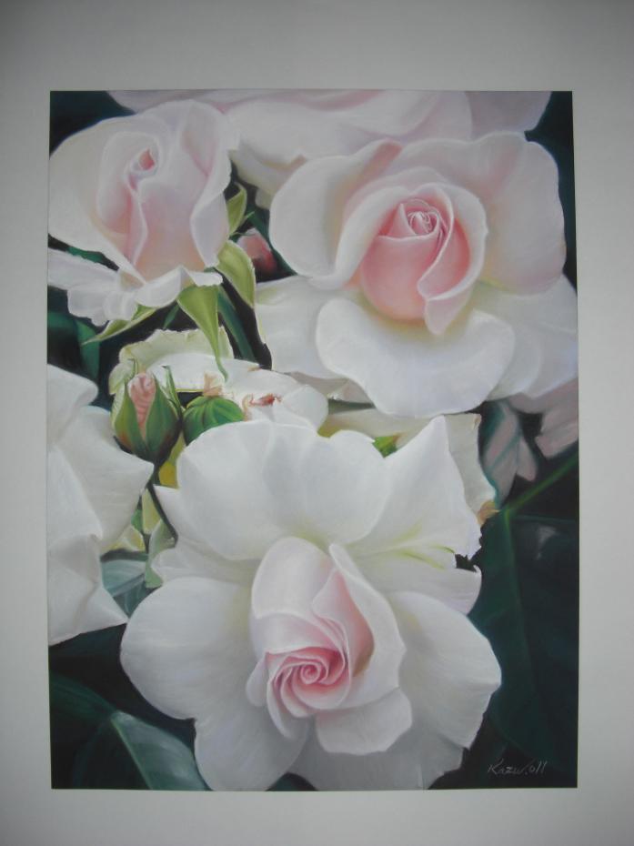 Roses Romantiques - Kazuhiro Okabe - Cliquer pour afficher en grand
