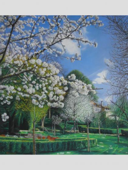 Printemps (jardin du musée Maurice Denis) - Kazuhiro Okabe