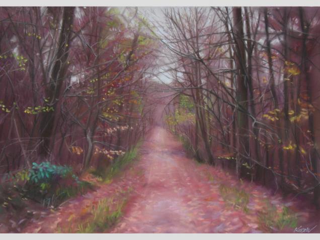 Forêt (novembre) - Kazuhiro Okabe - Click to enlarge