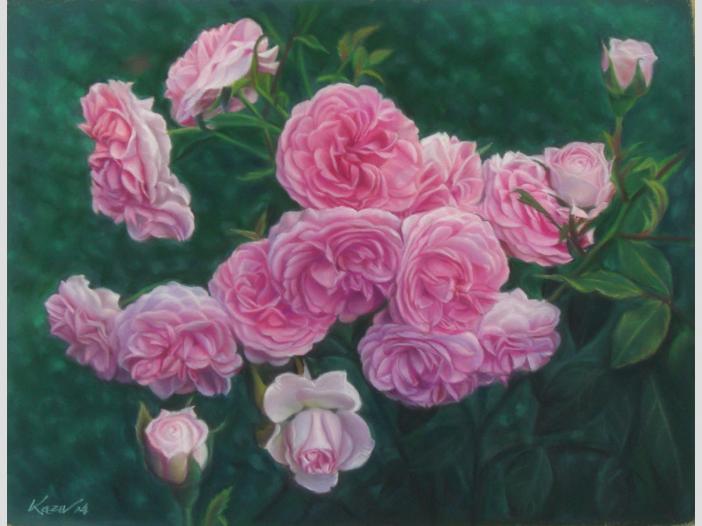 Roses 2 - Kazuhiro Okabe - Cliquer pour afficher en grand