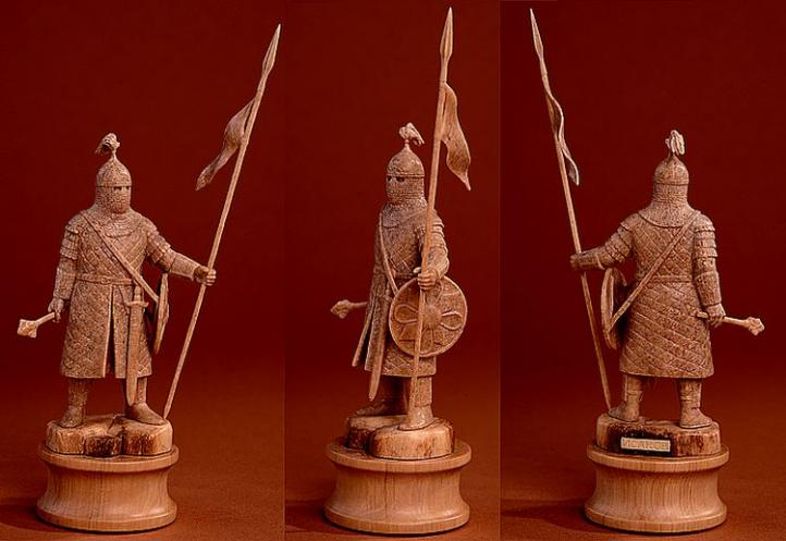 Chess «the Third crusade». The officer №1. A - Denis Isakov - Cliquer pour afficher en grand