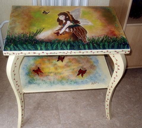 petite table déco fée - Nadia Loriot