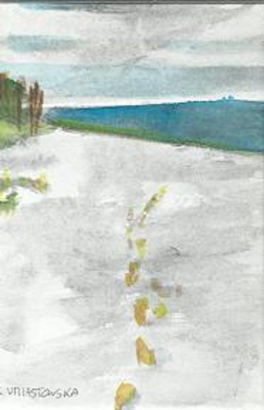 Des pas sur le sable (2) - Krystyna Umiastowska