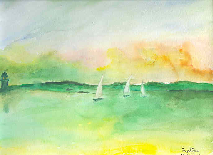 Tamise - Krystyna Umiastowska - Click to enlarge
