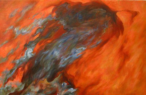 (17) Rouge et bleu - Janine Gabet-Tissier
