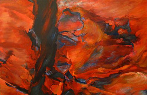 (18) Rouge et bleu - Janine Gabet-Tissier