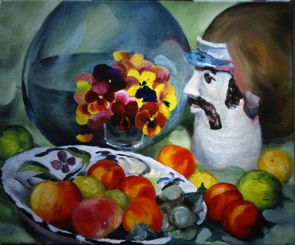 Nature morte 16 - Janine Gabet-Tissier - Cliquer pour afficher en grand