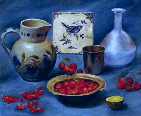 Nature morte 18 - Janine Gabet-Tissier - Cliquer pour afficher en grand