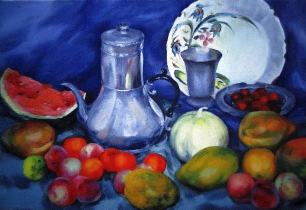 Nature morte 19 - Janine Gabet-Tissier - Cliquer pour afficher en grand