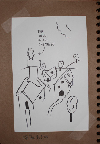 The bird on the chimney - Isabelle Duverger