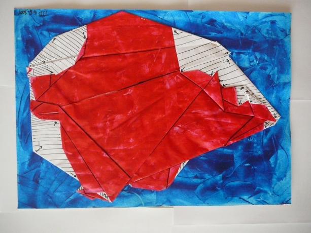 Folded heart - Isabelle Duverger - Click to enlarge