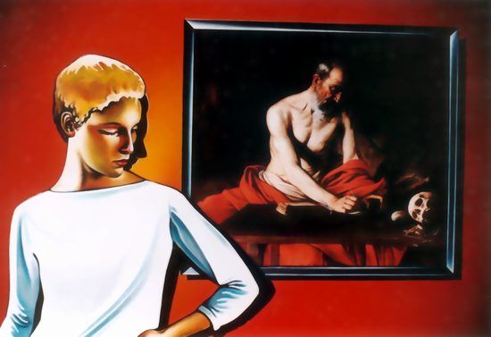 d'après Le Caravage - Marc Verat