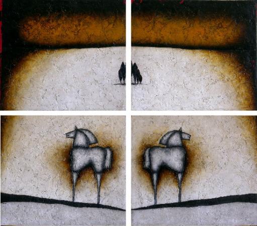 Sahara N.2  (4 pièces) - Roberto Fantini