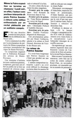 Archive presse - Yann Biziou