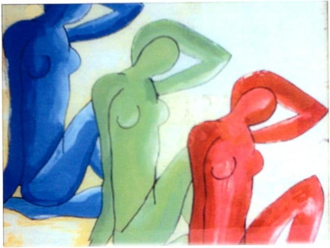 Hommage à Matisse - Yann Biziou - Cliquer pour afficher en grand