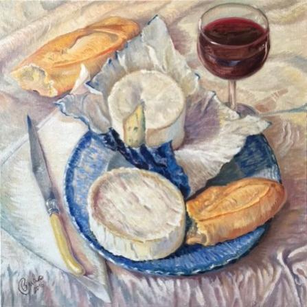 Le bleu et un p'tit rouge - balazs buda