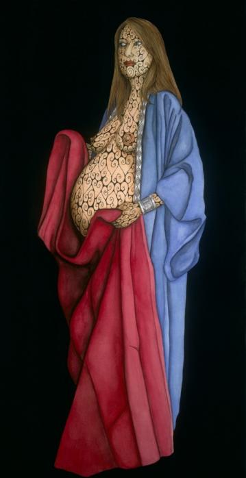 Mother with Child - Tina Blondell