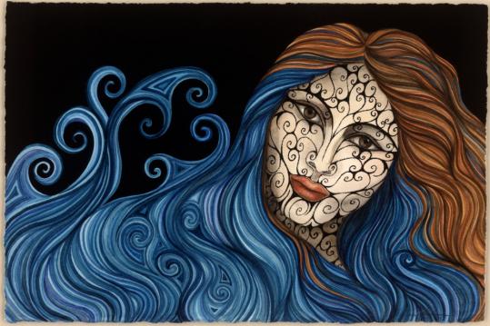 Out of the Blue - Tina Blondell