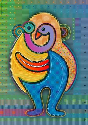 Digi Ape | singe numerique (2006) - Bernd Wachtmeister