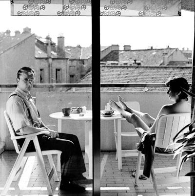 La terrasse - Jean-Claude Delalande