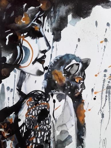 Femme Chat - Céline Marcoz