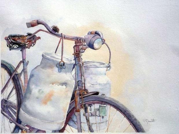 Bidons de lait - Paty Mawet - Click to enlarge