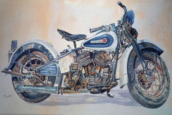 Harley Davidson - Paty Mawet - Click to enlarge