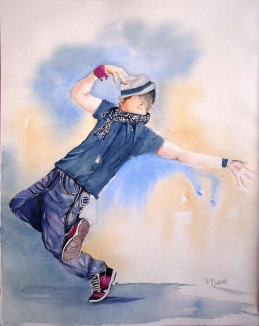 Danseur de hip hop - Paty Mawet