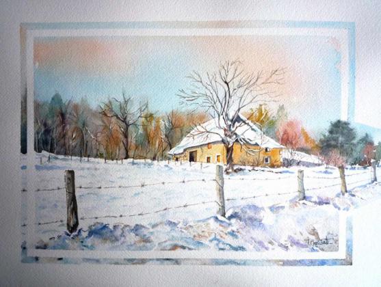 Hiver sur Corbel - Paty Mawet