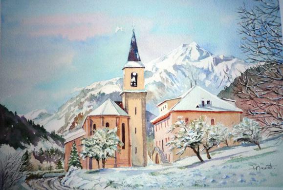 Première neige - Paty Mawet - Cliquer pour afficher en grand