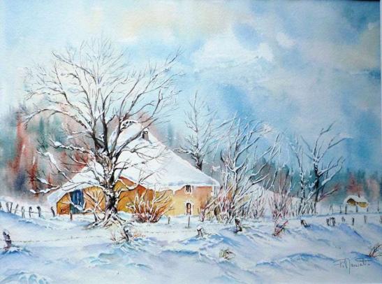 Reflets hivernal - Paty Mawet