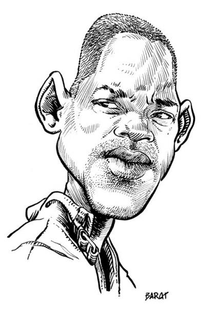 Will Smith Caricature Drawing  Draw Attention